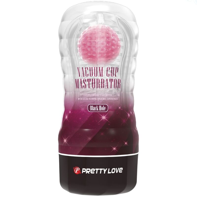 Capa de Masturbador Masculino PRETTY LOVE com esferas rolantes e textura realista
