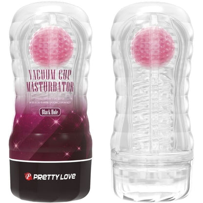 Capa de Masturbador Masculino PRETTY LOVE com esferas rolantes e textura realista