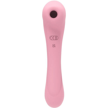 FEMINTIMATE - MASAJEADOR DE SUCCIÓN DAISY Y VIBRADOR ROSA