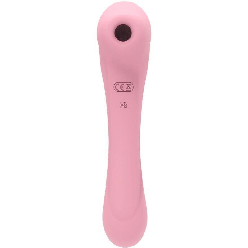 FEMINTIMATE - MASAJEADOR DE SUCCIÓN DAISY Y VIBRADOR ROSA