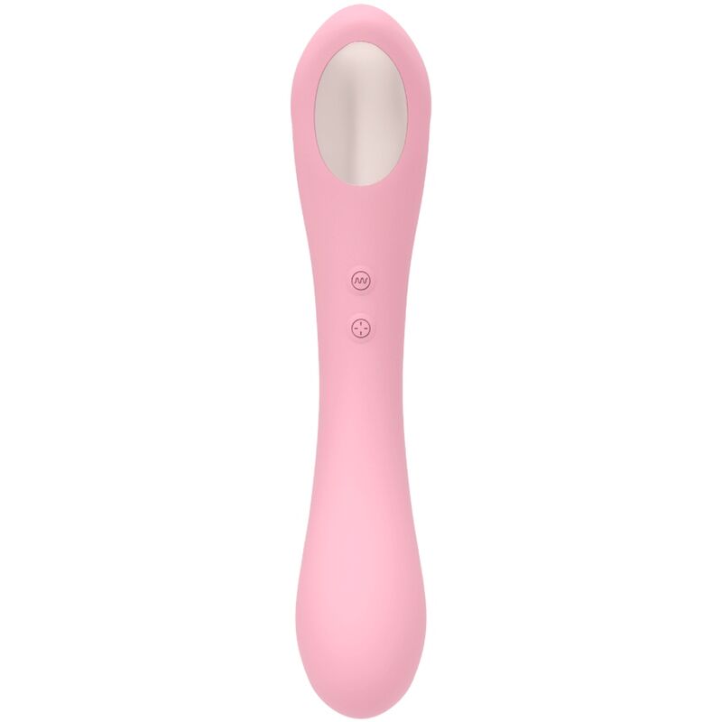 FEMINTIMATE - MASAJEADOR DE SUCCIÓN DAISY Y VIBRADOR ROSA