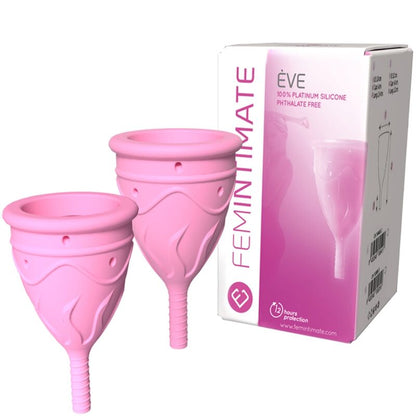 FEMINTIMATE - COPA MENSTRUAL DE SILICONA EVE - TALLA S