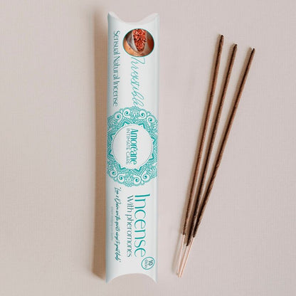 Incenso AMOREANE com Feromonas Aroma Amadeirado Irresistível para criar ambiente
