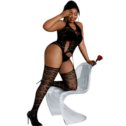MOONLIGHT - MODELO 2 BODYSTOCK NEGRO TALLA GRANDE