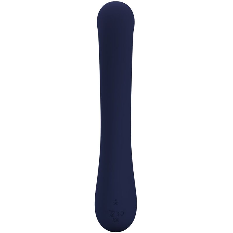 Vibrador de Coelho Pretty Love Lamar Azul para estimulação dual de Ponto G e Clitóris.