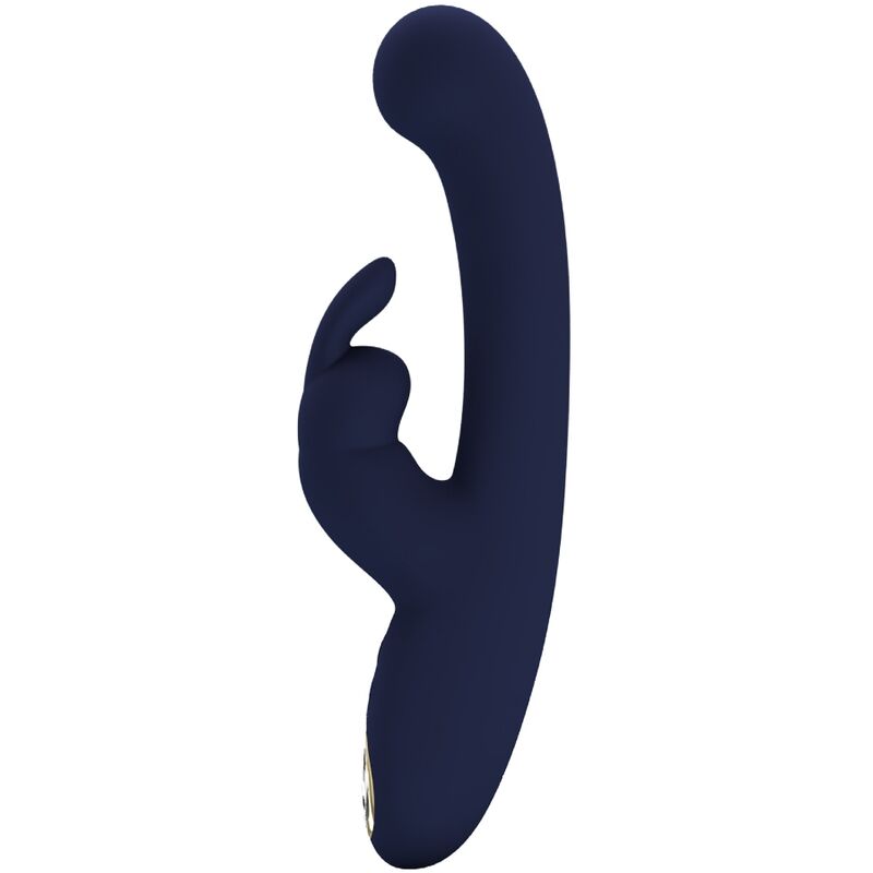 Vibrador de Coelho Pretty Love Lamar Azul para estimulação dual de Ponto G e Clitóris.