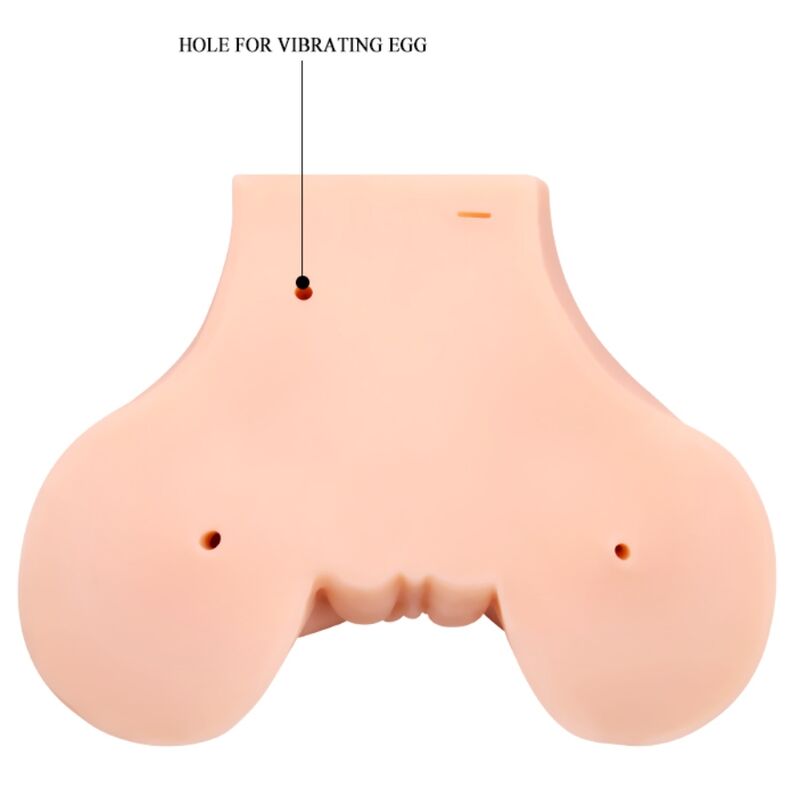Masturbador Masculino Realista Vagina y Ano con Vibración