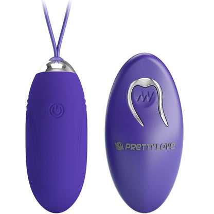 Ovo vibratório PRETTY LOVE Jenny Youth violeta com controle remoto para prazer discreto