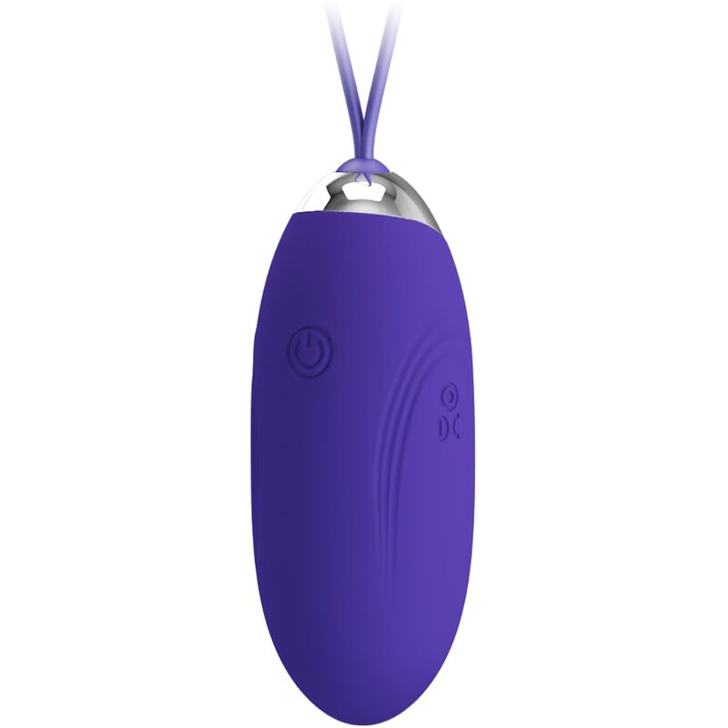 Ovo vibratório PRETTY LOVE Jenny Youth violeta com controle remoto para prazer discreto
