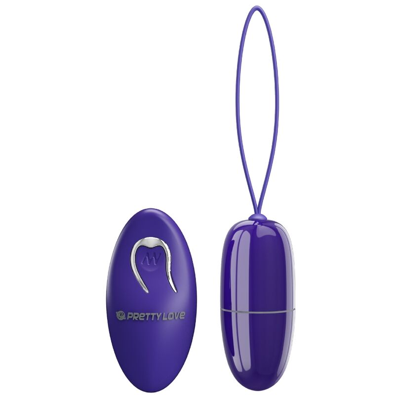 PRETTY LOVE Mini Ovo Vibratório Selkie Youth Violeta com Controle Remoto
