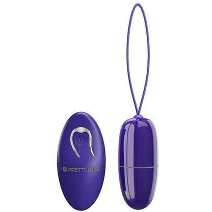 PRETTY LOVE Mini Ovo Vibratório Selkie Youth Violeta com Controle Remoto