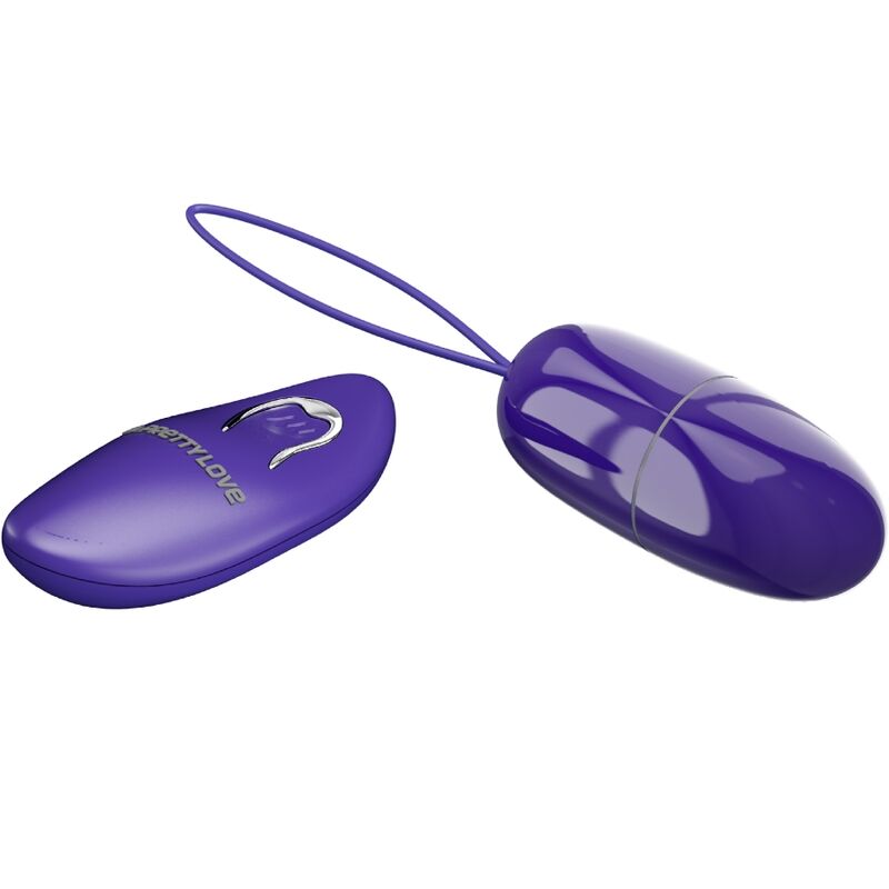 PRETTY LOVE Mini Ovo Vibratório Selkie Youth Violeta com Controle Remoto