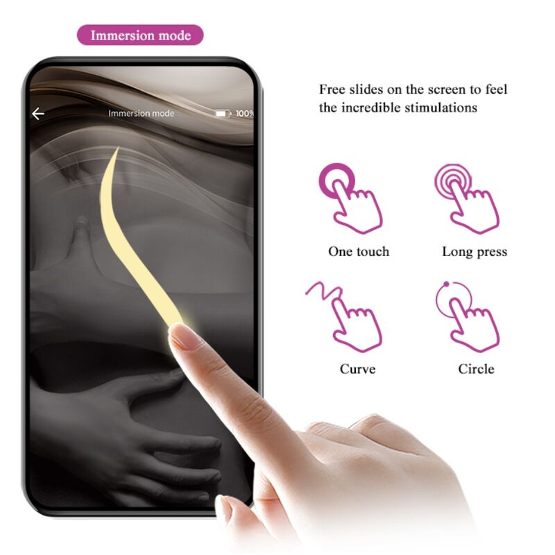 PRETTY LOVE Bolas Vibratórias Recarregáveis Elvira Rosa com App para exercícios de Kegel e prazer.