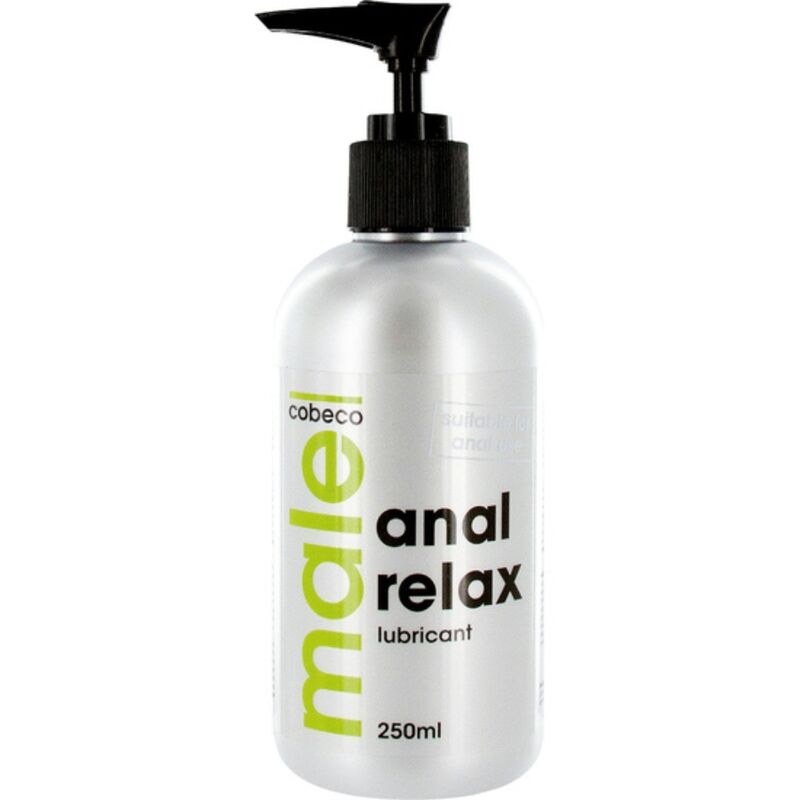 COBECO Lubrificante Relaxante Anal Masculino 250 ML para prazer prolongado.
