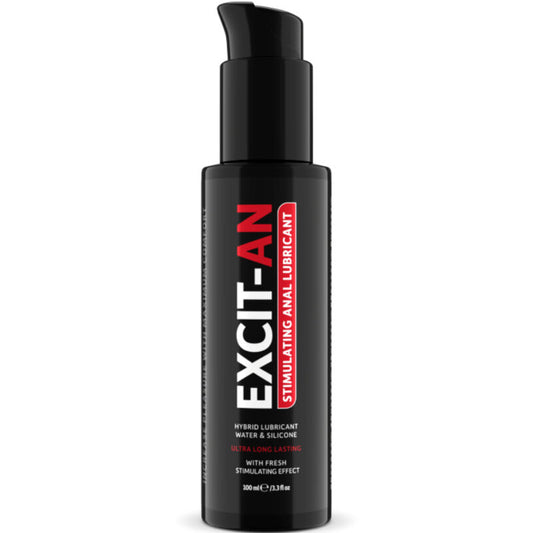 Lubricante Estimulante Híbrido Excit-an Silicona y Agua 100 ml