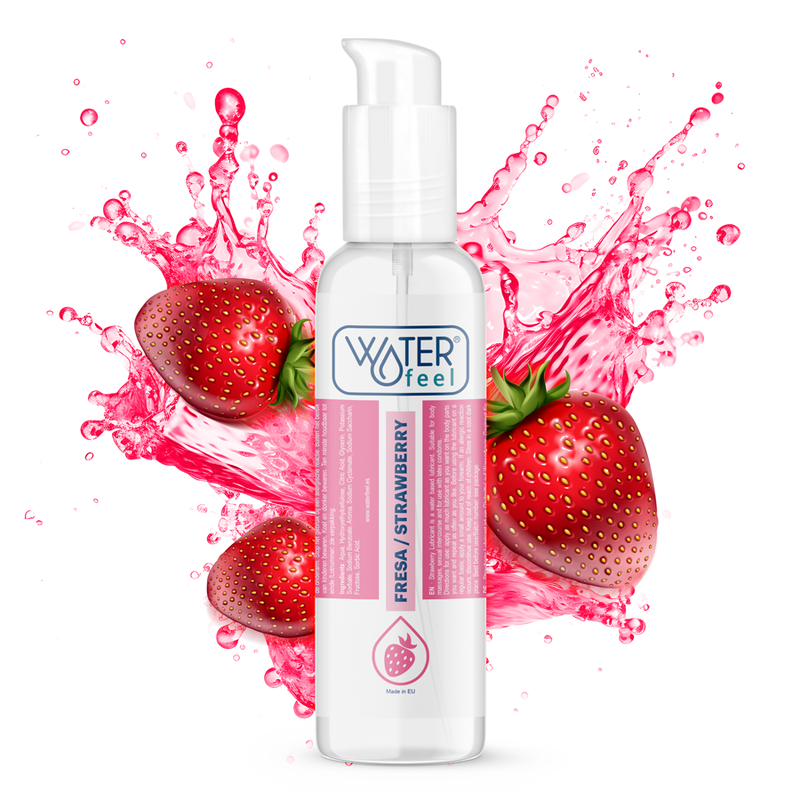Lubrificante íntimo Waterfeel de morango à base de água 175 ML