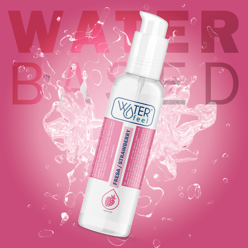 Lubrificante íntimo Waterfeel de morango à base de água 175 ML