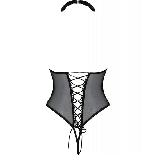 PASIÓN - TRISHA CUERPO ABIERTO NEGRO S/M