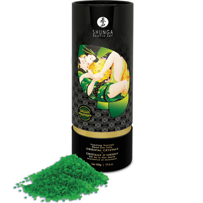 Embalagem de SHUNGA Sais de Banho Flor de Lótus com Sal do Mar Morto