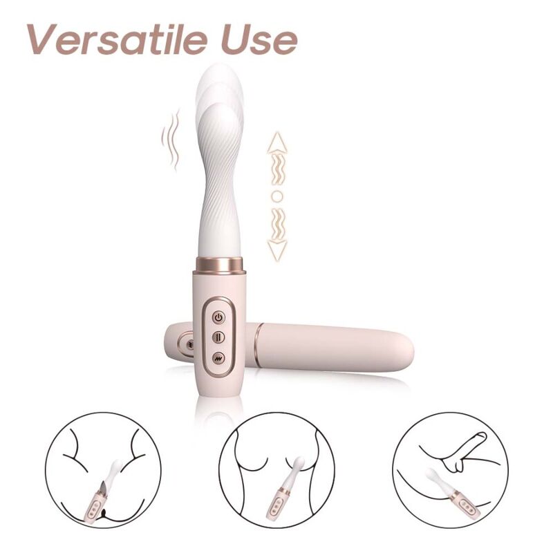 ROTADOR VIBRADOR Y MÁQUINA TELESCÓPICA AUTOMÁTICA AMARILLO