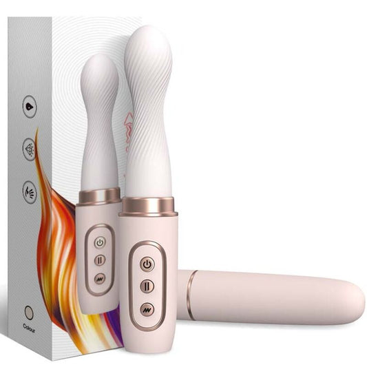 ROTADOR VIBRADOR Y MÁQUINA TELESCÓPICA AUTOMÁTICA AMARILLO