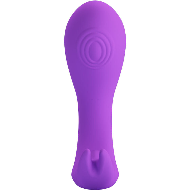 Close-up do PRETTY LOVE Vibrador Idabelle Violeta com controle remoto
