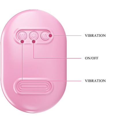 Close-up of the PRETTY LOVE Bala Vibrante Rosa with 12 functions, highlighting its soft texture and compact design.