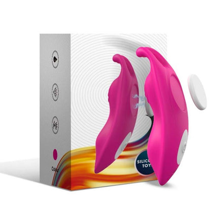 ARMONY Calcinha Vibratória Wearable Honeybee G-Spot com App Fúcsia, mostrando detalhes do design e clipe magnético.