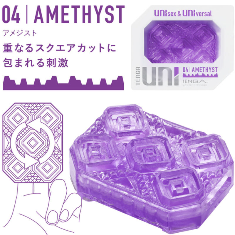 TENGA - MASTURBADOR DEDAL UNI VARIETY PAQUETE DE 4