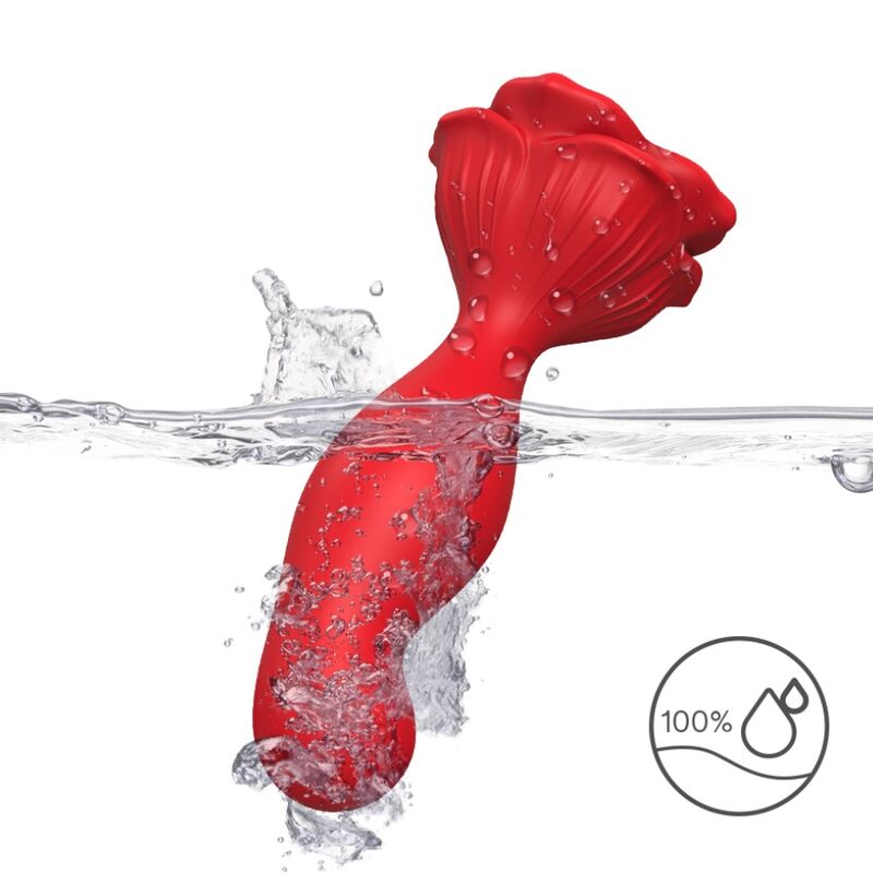 ARMONY Vibrador e Plug Anal Rosa com Controlo Remoto, em silicone premium, para dupla estimulação.