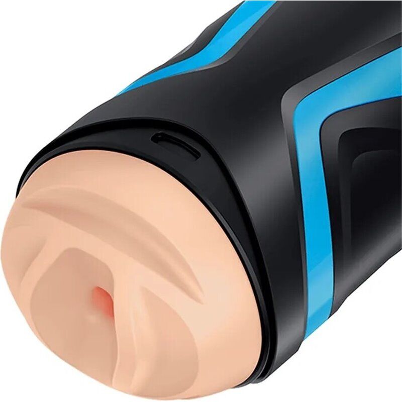 Imagem do Satisfyer Men, um masturbador masculino com design desportivo e tecnologia de pressão ajustável.