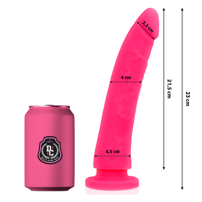 DELTA CLUB - JUGUETES CONSOLADORES MÉDICOS DE SILICONA ROSA 23 CM -O- 4.5 CM