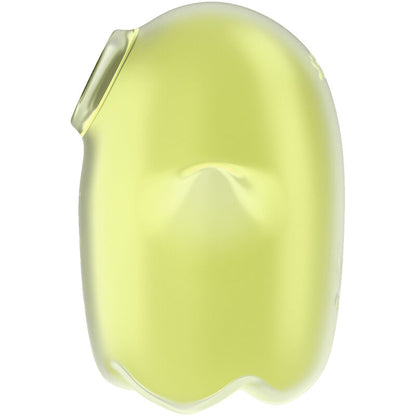 Vibrador Air Pulse Glowing Ghost Brilla en la Oscuridad Amarillo