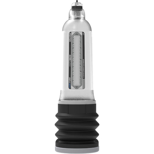 Bomba de Aumento Peniano Bathmate HydroMax 9 Transparente para desenvolvimento masculino.