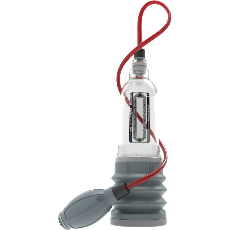 Bomba peniana BATHMATE Hydroxtreme 7 Wide Boy transparente para aumento e hidrotraqueamento.
