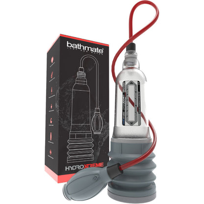 Bomba peniana BATHMATE Hydroxtreme 7 Wide Boy transparente para aumento e hidrotraqueamento.