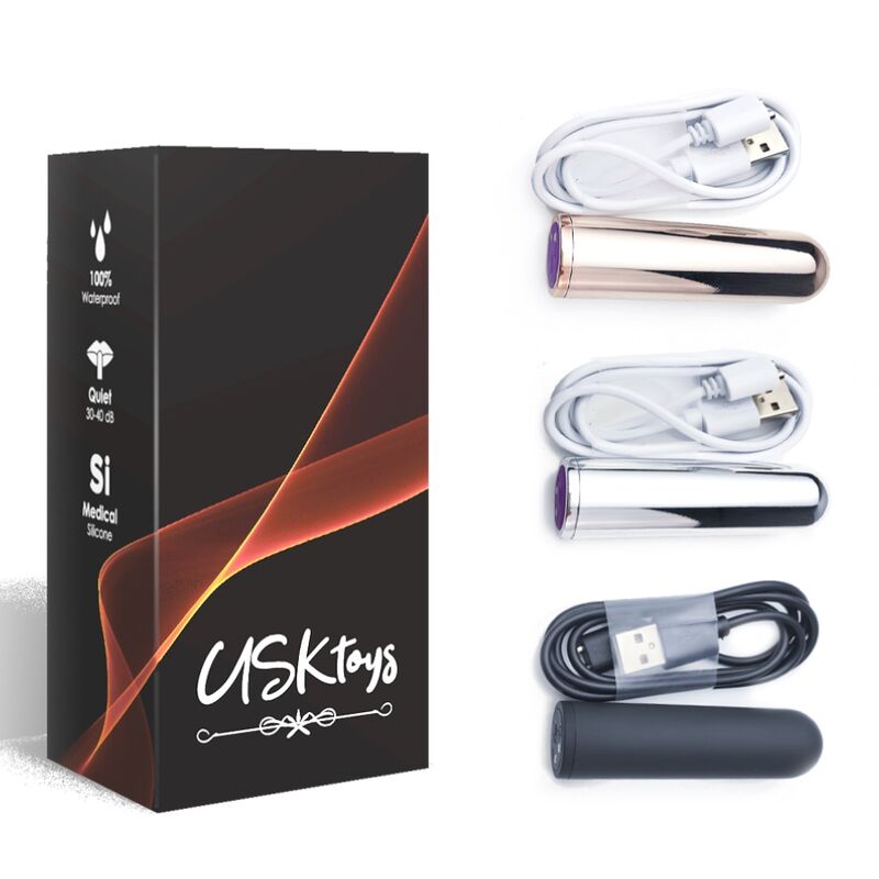 Close-up da Bala Vibrador ARMONY Dourado, destacando seu design compacto e elegante.