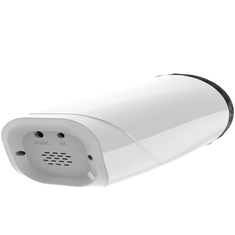 Masturbador Vibratório Vaginal ARMONY com Voz Erótica, detalhe da textura e design.