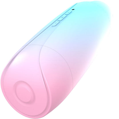 Close-up of the Armony Masturbador Duplo Vibratório Vaginal e Oral showing its texture and features.