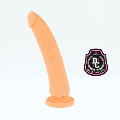 DELTA CLUB - JUGUETES MEDICOS DILDO SILICONA NATURAL 20 CM -O- 4 CM
