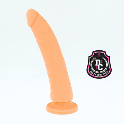 DELTA CLUB - JUGUETES MEDICOS DILDO SILICONA NATURAL 23 CM -O- 4.5 CM