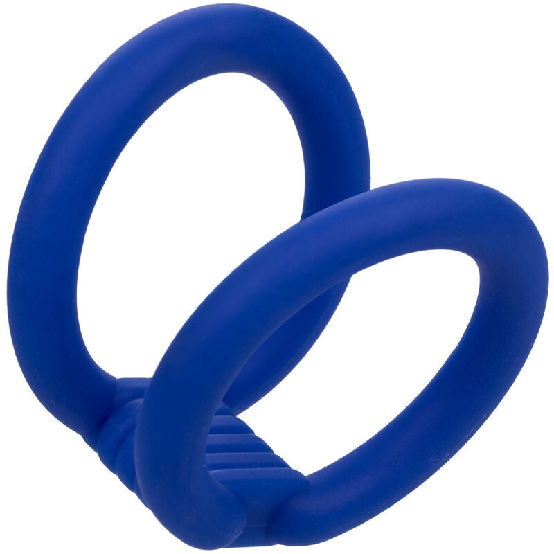 Anillo Peneano Doble Admiral de Silicona Azul