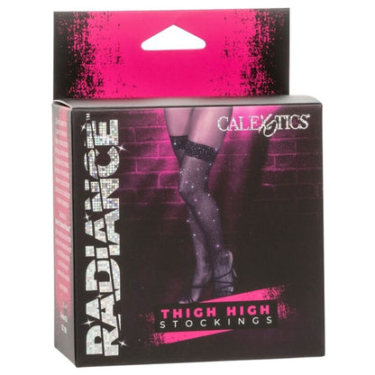 Medias Altas Radiance con Pedrería