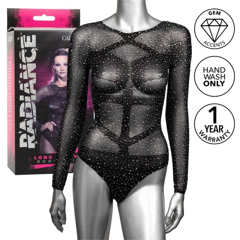 Body Radiance de Manga Larga con Pedrería