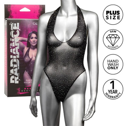 Body Radiance Tallas Grandes Escote Profundo con Estrás