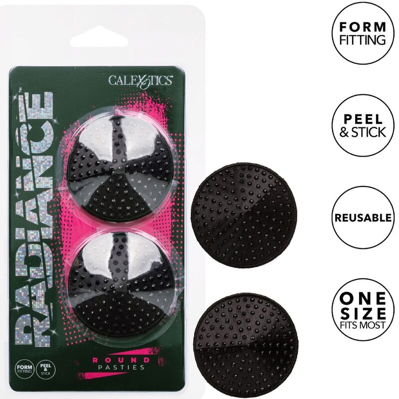 Protectores de Pezones Radiance con Joyas Redondas