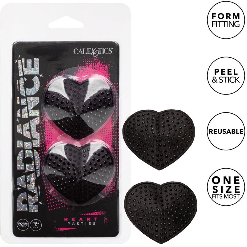 Protectores de Pezones Radiance Jewel en Forma de Corazón