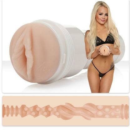 FLESHLIGHT - ELSA JEAN TASTY VAGINA + LANZAMIENTO UNIVERSAL + LUBRICANTE AQUA QUALITY 50 ML