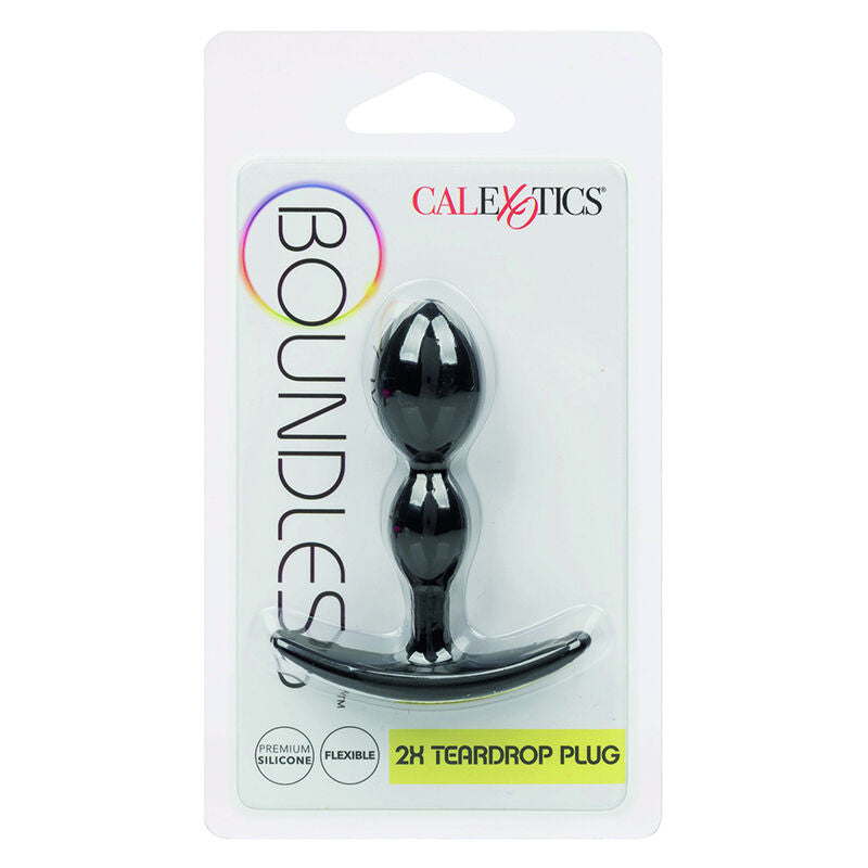 Plug Anal Boundless con Forma de Lágrima Flexible