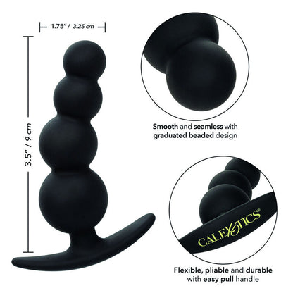 Plug Anal de Cuentas Boundless con Base Ergonómica
